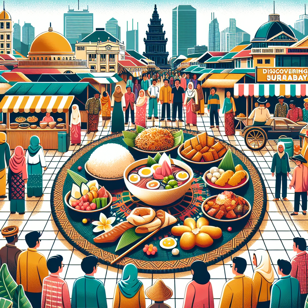 Wisata Kuliner: Menyusuri Sajian Makanan Enak di Surabaya
