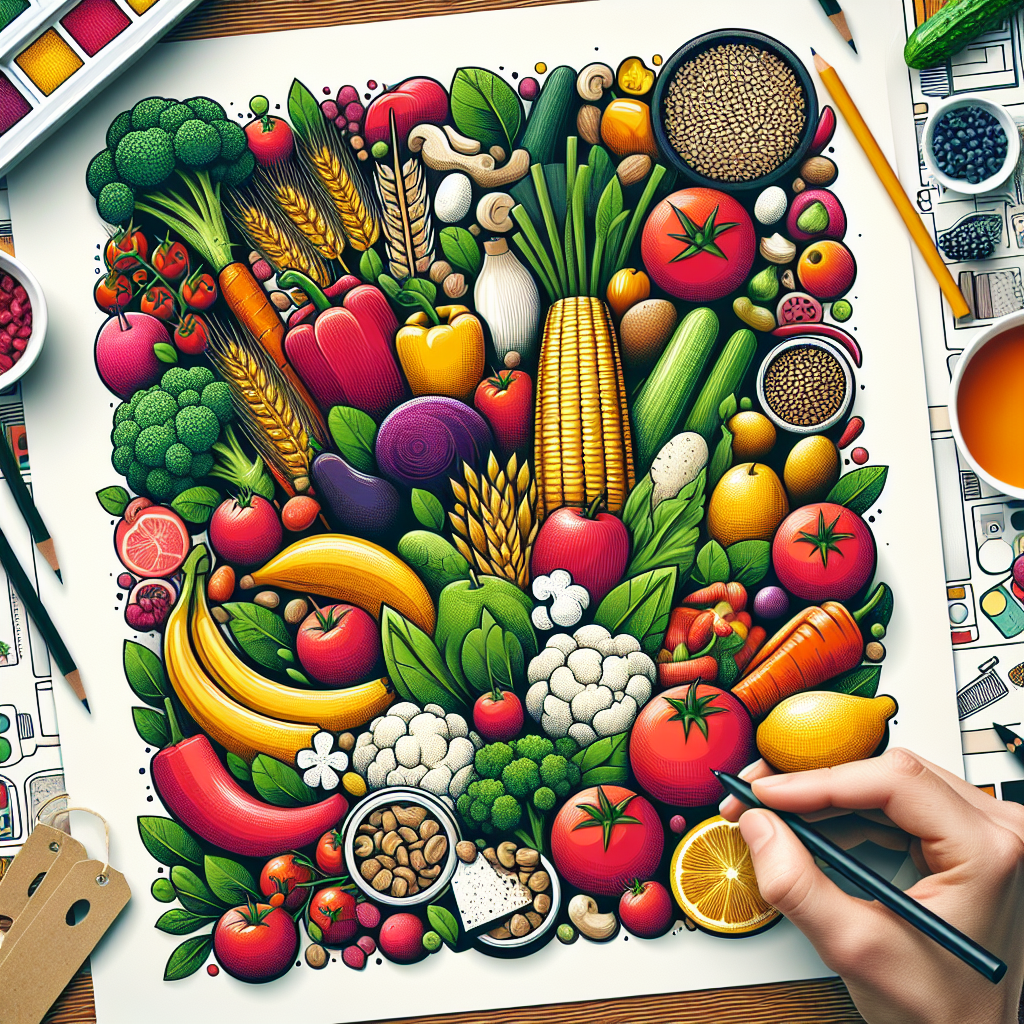 Inspirasi Kreatif: Poster Makanan Sehat yang Menggugah Selera