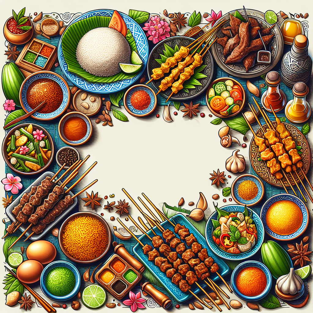 Mengenal Keunikan dan Keanekaragaman Gambar Makanan Khas Indonesia: Sebuah