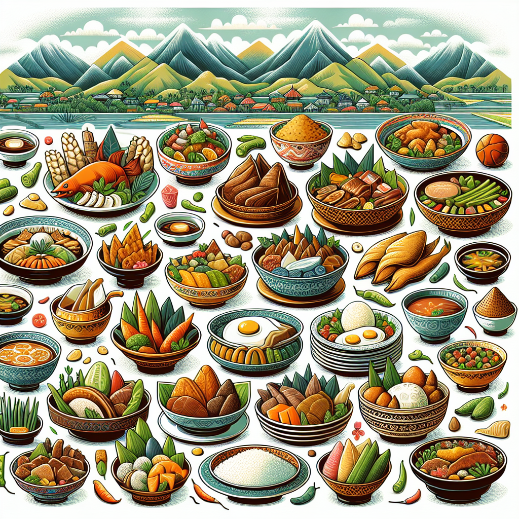 Cita Rasa Nusantara Makanan Khas 38 Provinsi di Indonesia Menggugah Selera