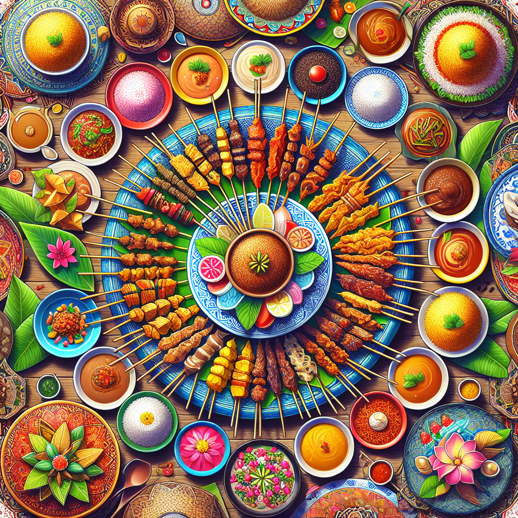 Poster Makanan Tradisional Indonesia: Memperkenalkan Kekayaan Kuliner