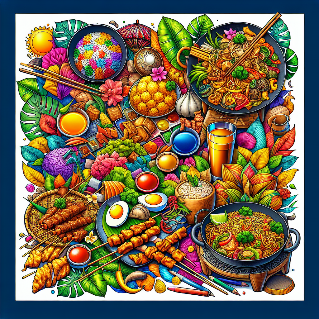 Mewarnai Gambar Makanan Tradisional Indonesia: Inspirasi Kreatif dan